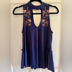 Alya embroidered tank